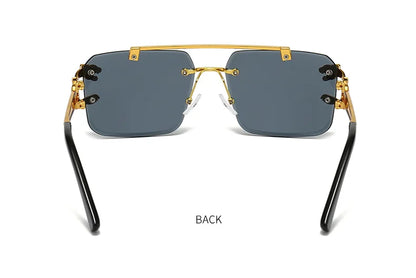 Lunettes de soleil monture or pour hommes & femmes