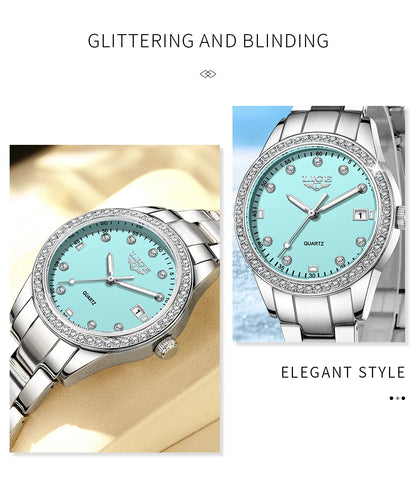 Montre Homme & femme Cadrant lumineux