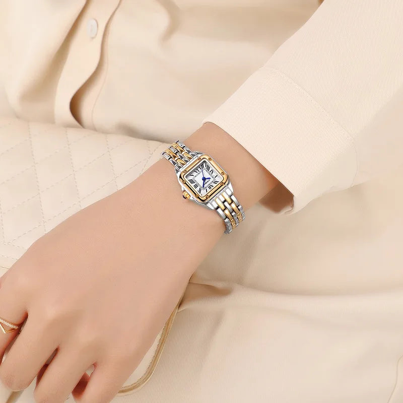 Montres style luxe pour femmes Or, élégante By J&B Miller's de chez Quartz