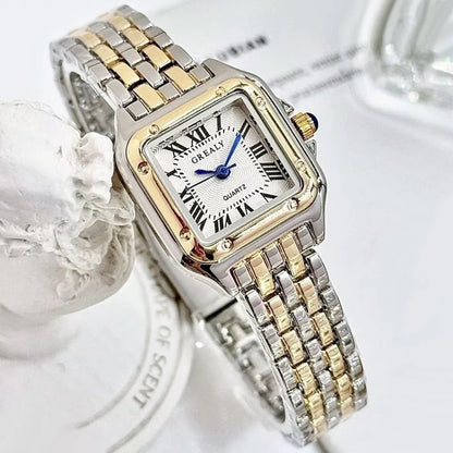 Montres style luxe pour femmes Or, élégante By J&B Miller's de chez Quartz